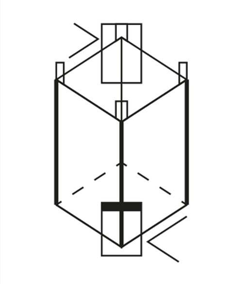 Big Bag in Abmessungen 81x81x125