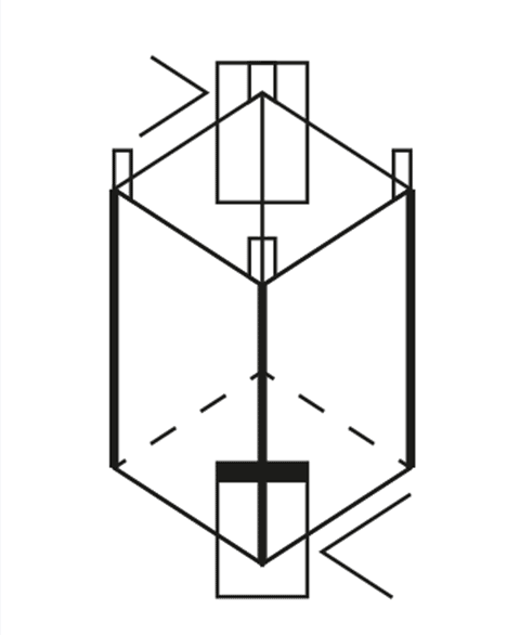 Big Bag in Abmessungen 81x81x125