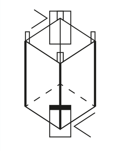 Big Bag in Abmessungen 91x91x160